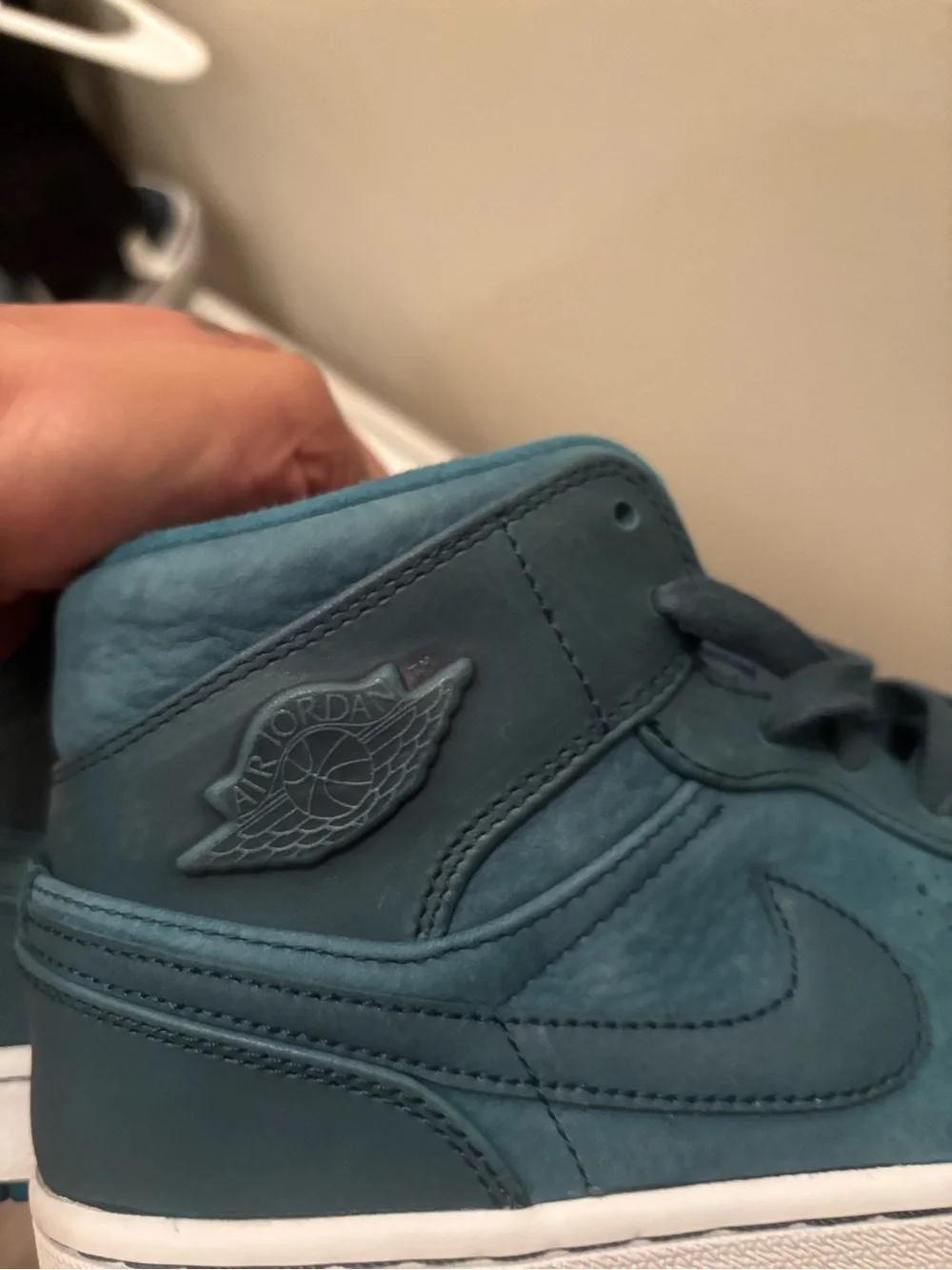 Special Edition Air Jordan 1 Mid “Anti Gravity Machines” sneakers featuring a pr